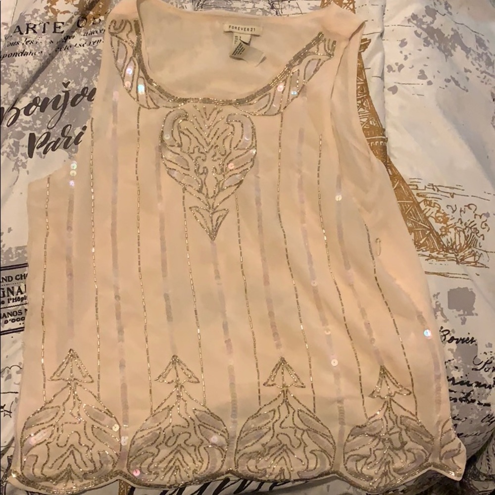 Forever 21 sequins top